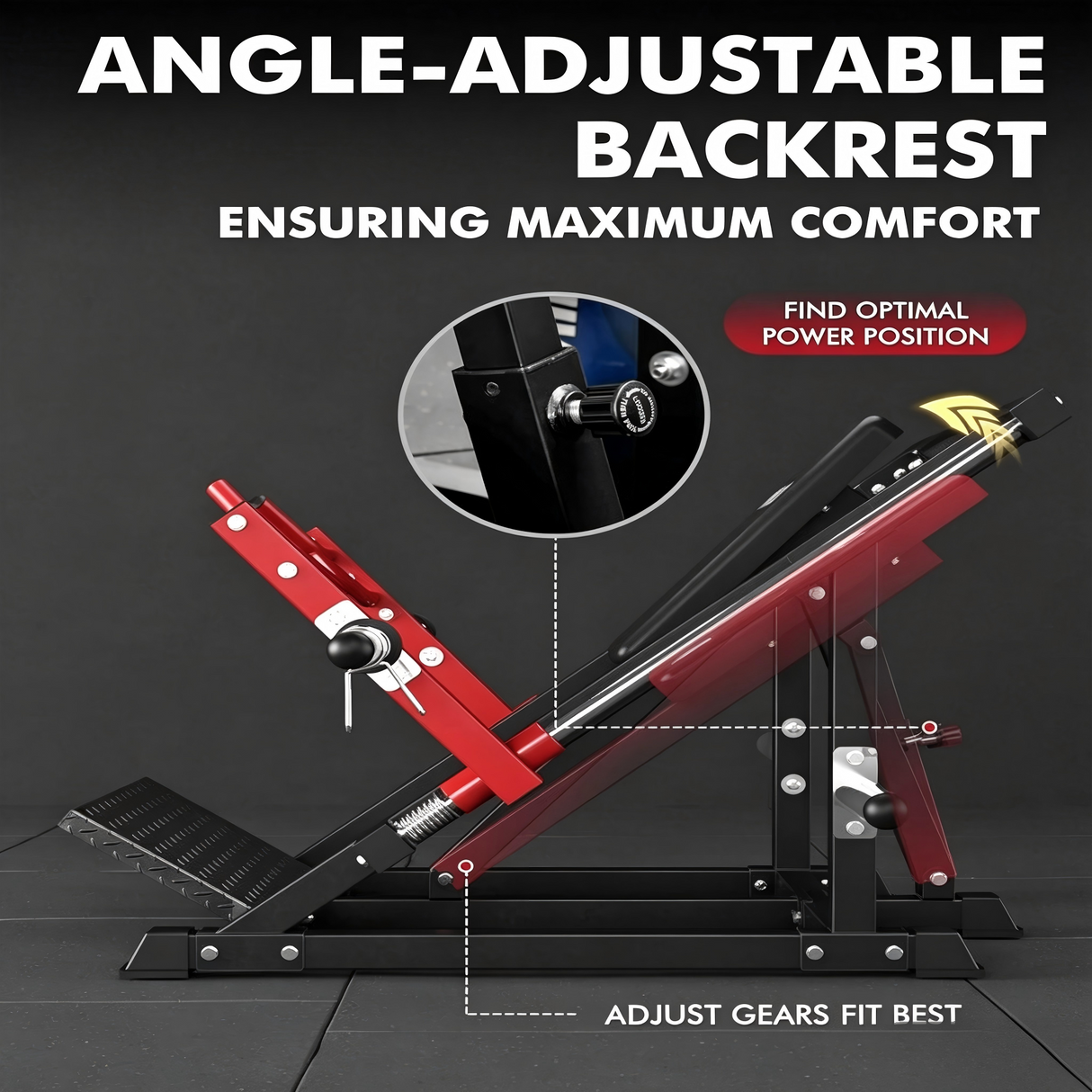 plate loaded linear row machine seated row trainer with adjustable backrest multi grip handles home gym back workout equipment
