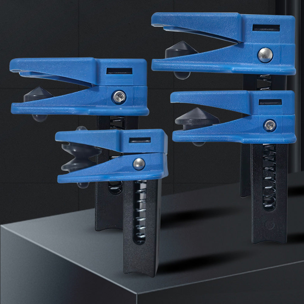 4-piece automotive brake oil pipe clamp set for hose sealing and brake line maintenance