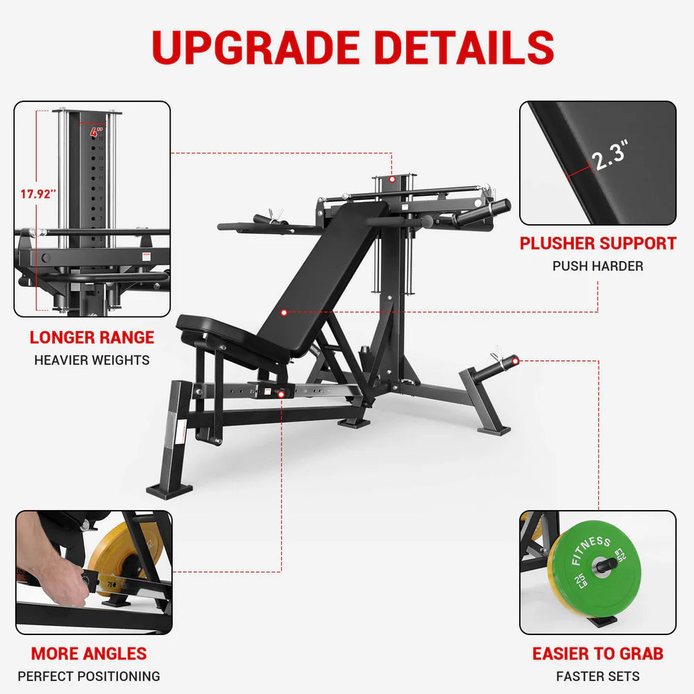 plate loaded chest press machine adjustable incline flat bench iso lateral home gym equipment upper middle lower chest strength trainer