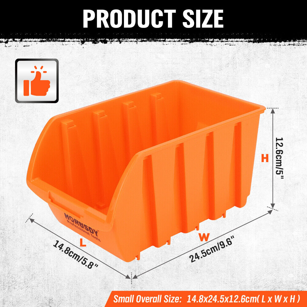 Stackable storage box for crafts, toys, tools & stationery organization - HORUSDY Australia