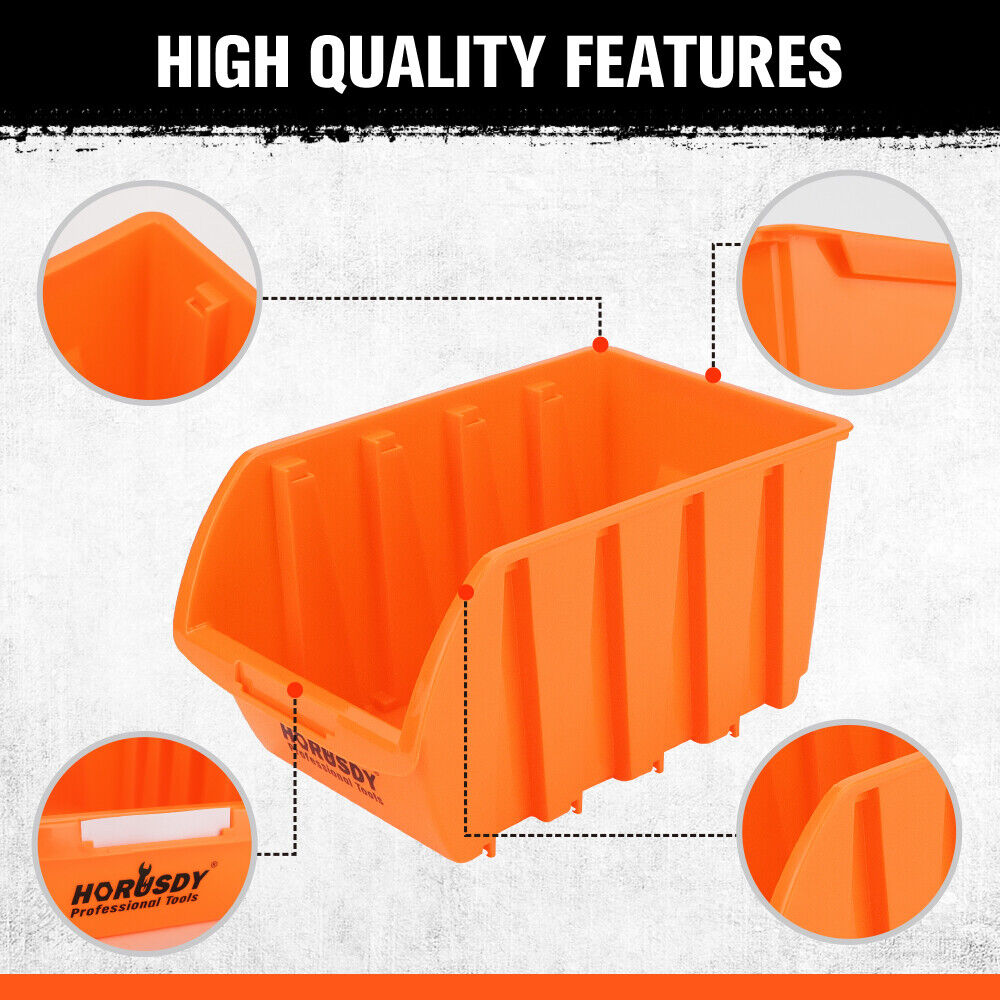 Stackable storage box for crafts, toys, tools & stationery organization - HORUSDY Australia