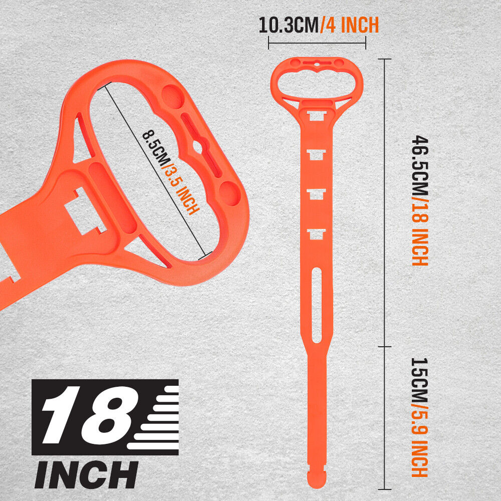 HORUSDY 18-Inch Adjustable Heavy Duty Cord Organizer Strap for Hoses, Ropes & Cables