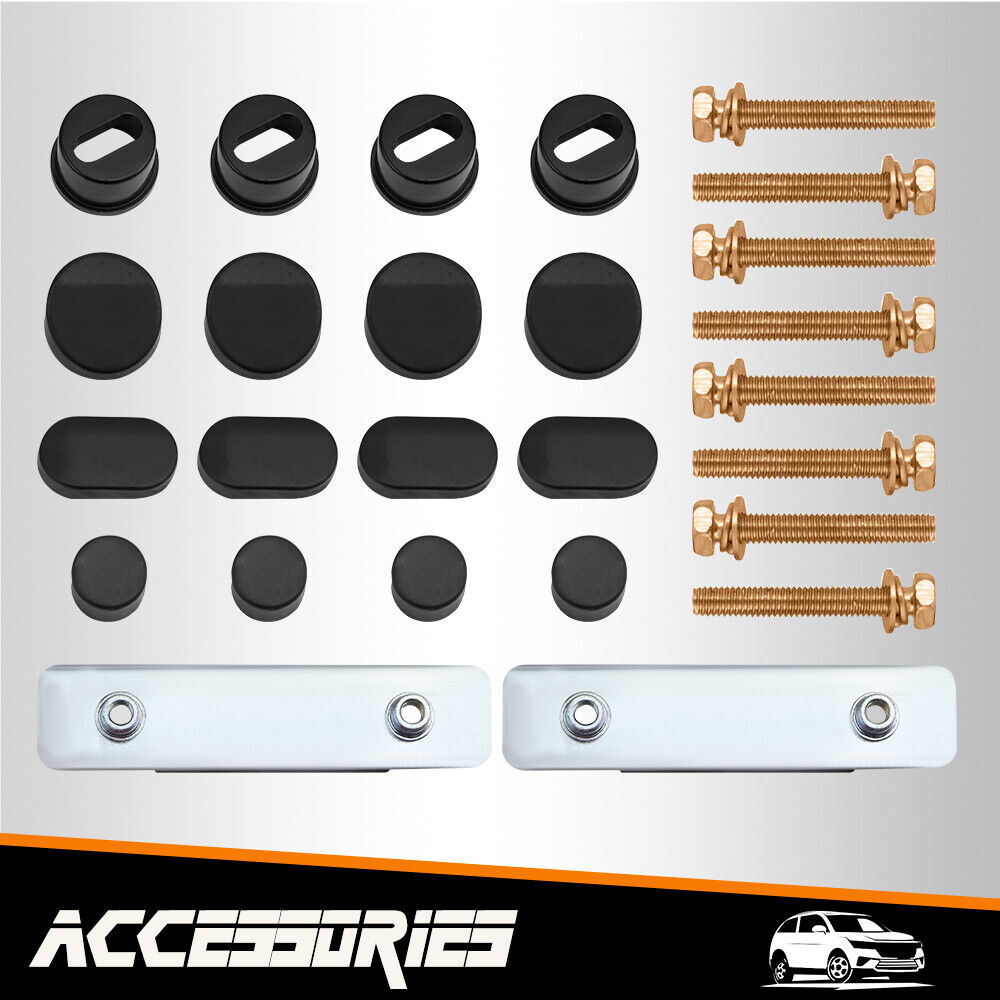 Manual fold extendable tow mirrors for Toyota Land Cruiser 70-79 series (1984-2022), dual glass with black textured finish