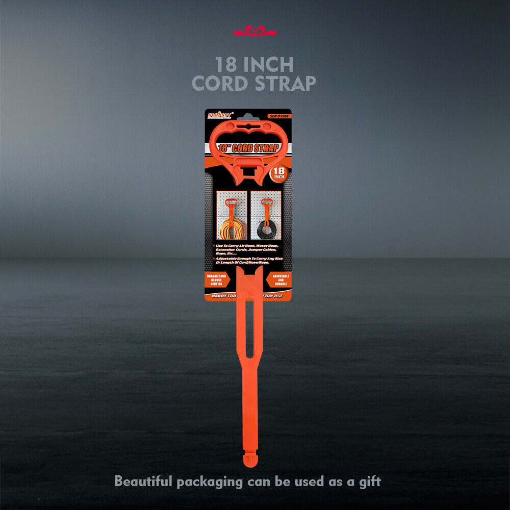 HORUSDY 18-Inch Adjustable Heavy Duty Cord Organizer Strap for Hoses, Ropes & Cables