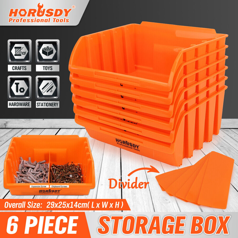 Stackable storage box for crafts, toys, tools & stationery organization - HORUSDY Australia