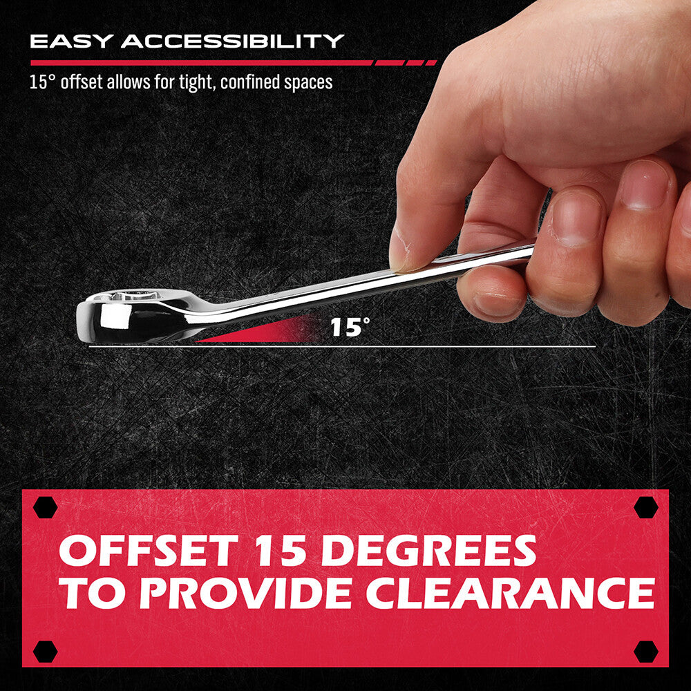 12-piece flare nut spanner set with metric and SAE sizes and Teflon tape for brake line and plumbing repairs