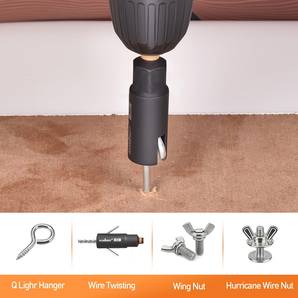 HORUSDY 60-Piece Magnetic Nut Driver Set with CR-V Steel and Storage Case