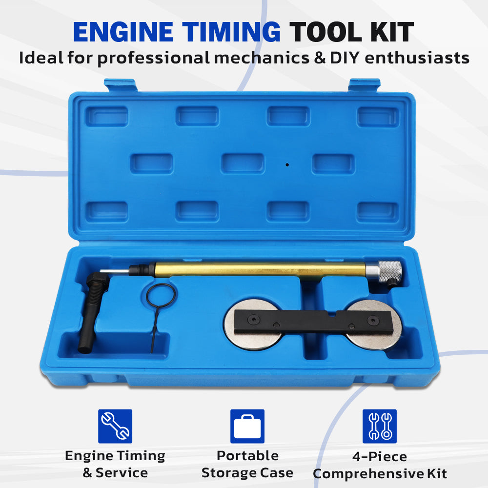 engine timing tool kit for VAG 1.4 1.6 FSI camshaft alignment crankshaft locking TDC tool set with case
