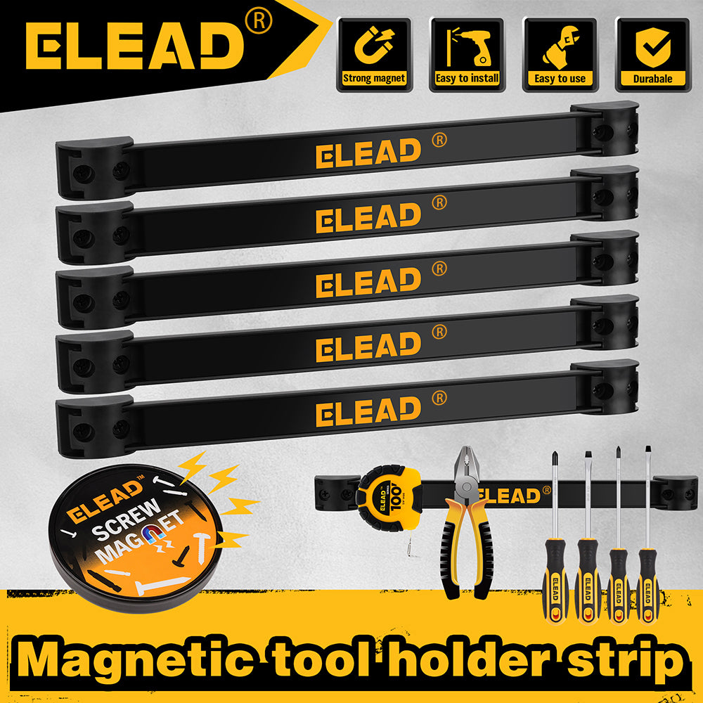 magnetic tool holder bars wall mount tool organizer with strong magnet for garage workshop storage