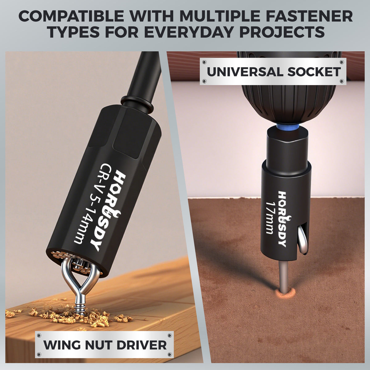 79-piece magnetic nut driver set with metric and SAE sockets, S2 screwdriver bits, CR-V steel sockets, bit extension and portable case