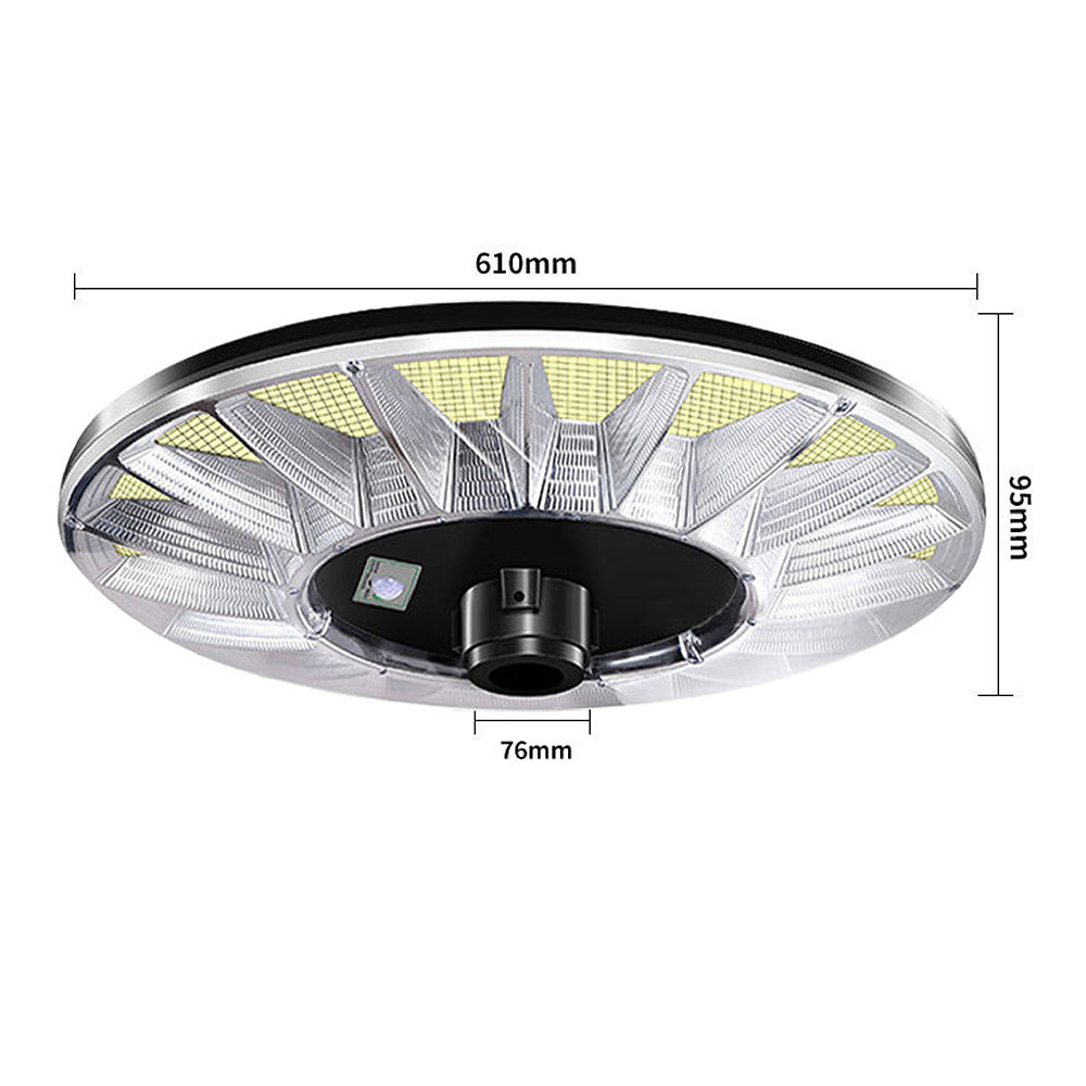 solar floor standing garden light with radar sensor remote control IP65 waterproof outdoor patio light multi size
