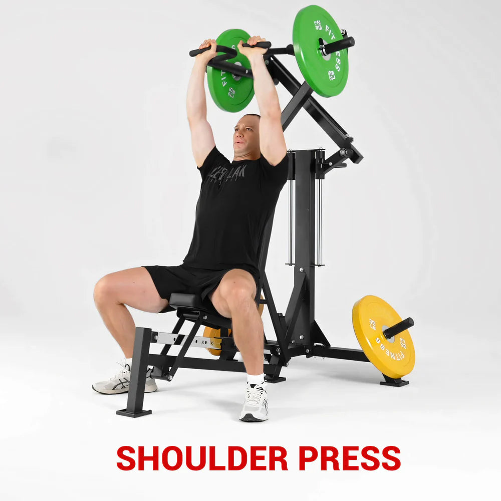 plate loaded chest press machine adjustable incline flat bench iso lateral home gym equipment upper middle lower chest strength trainer
