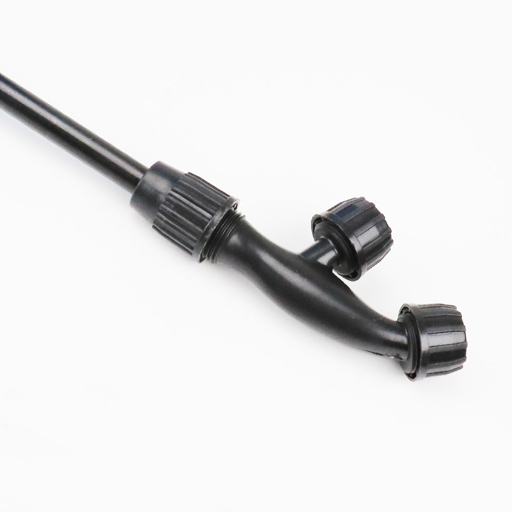 16L backpack garden sprayer with hand pump, adjustable nozzle and hose for weed and pest control