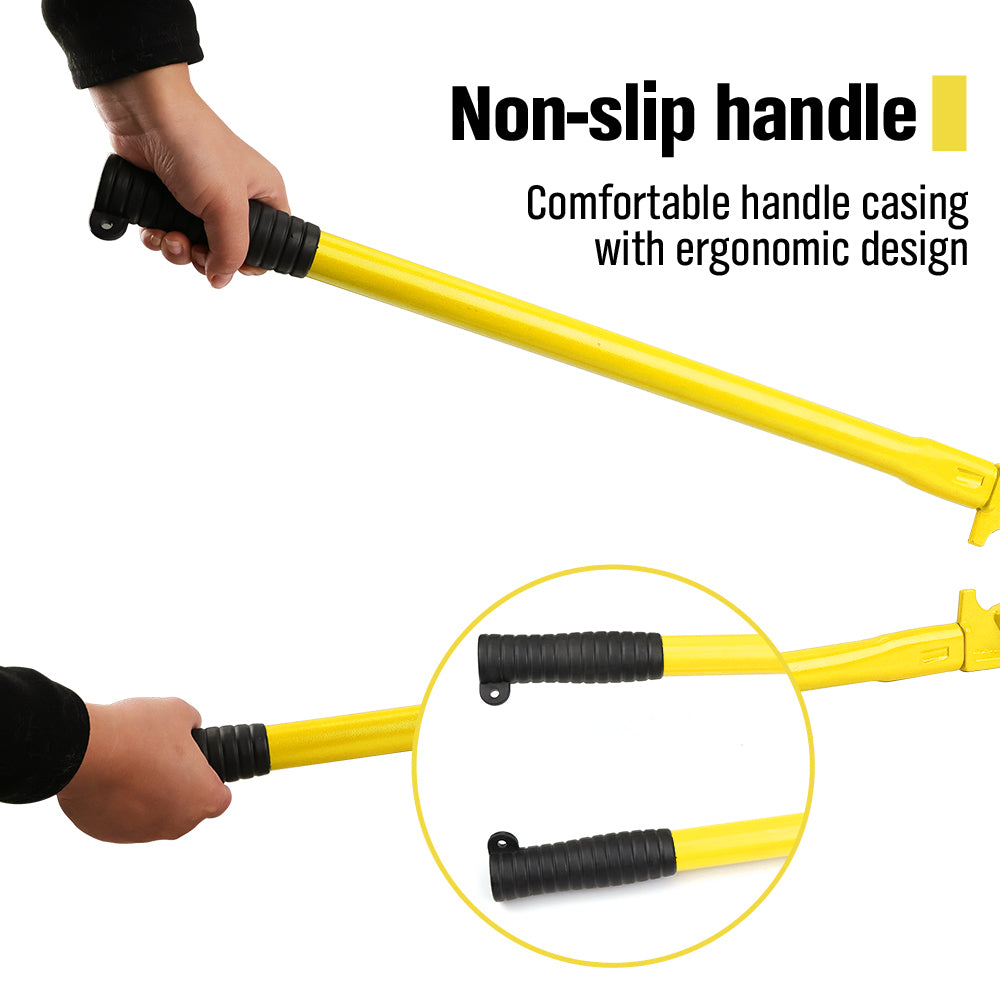 800mm heavy duty cable cutter with sharp blades and long non-slip handles for cutting power cables and wires in Australia