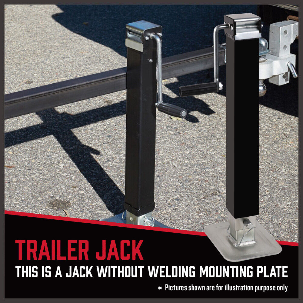 HORUSDY 4-Piece 7000LBS Heavy Duty Trailer Jack Stand Set - Caravan Stabilizer Legs for Enhanced Load Support