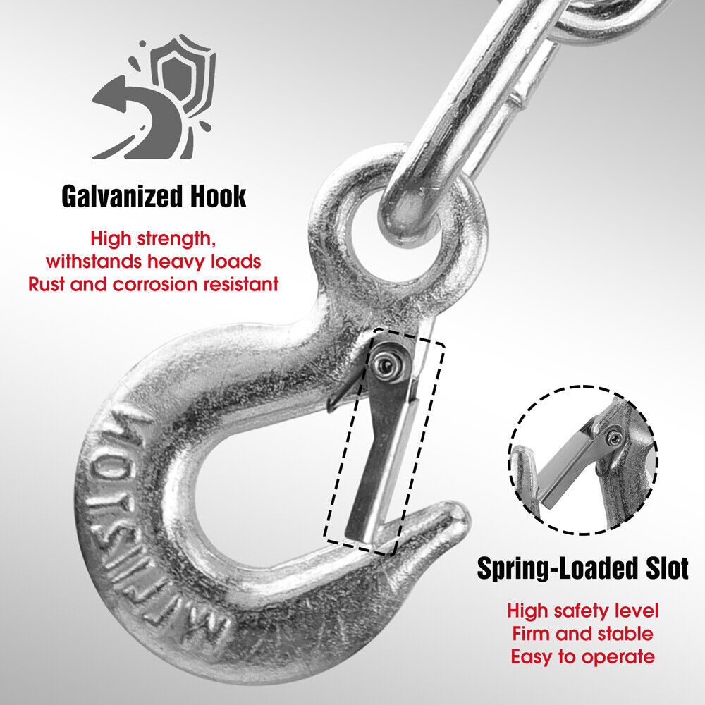 900kg engine leveler balancer with durable steel chains and adjustable hooks for shop crane hoists