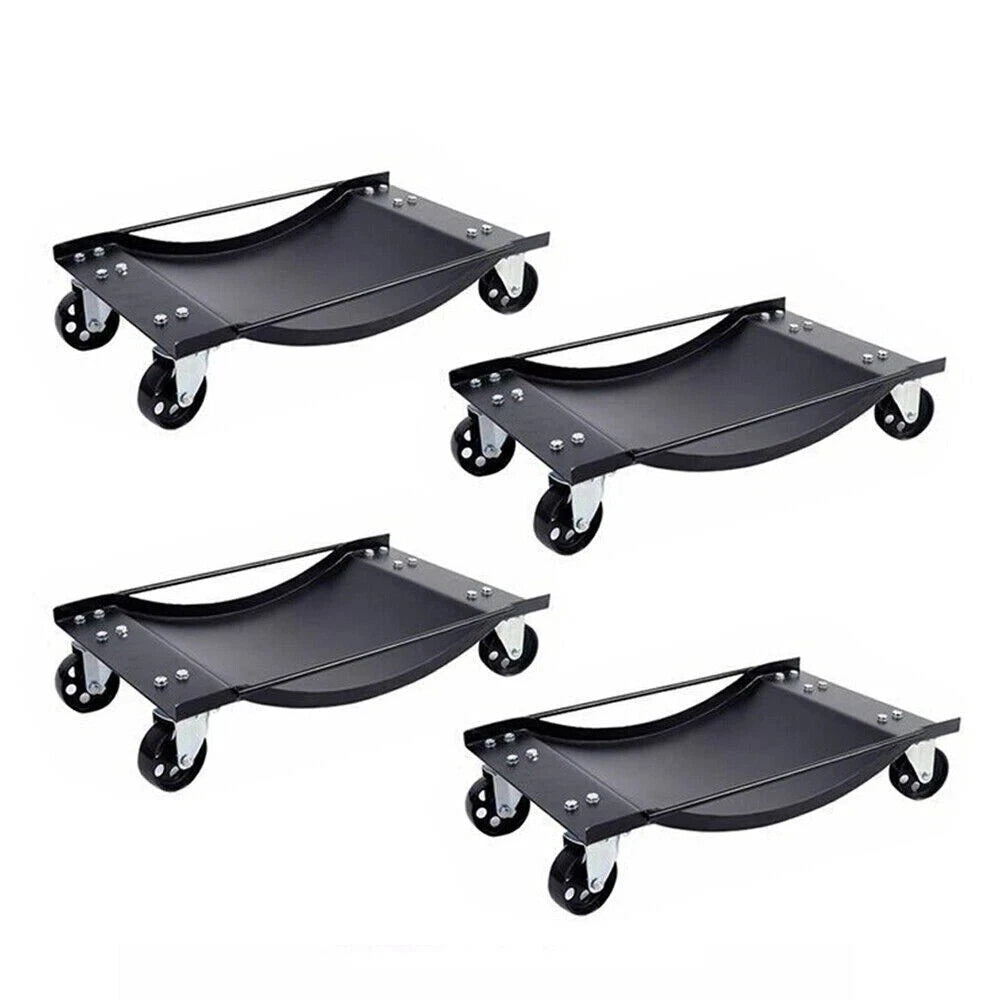 Set of 4 Heavy Duty Wheel Dolly for car and vehicle positioning