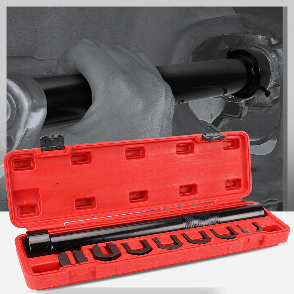 Versatile SEDY Inner Tie Rod Removal Tool Kit with Adapters and Case