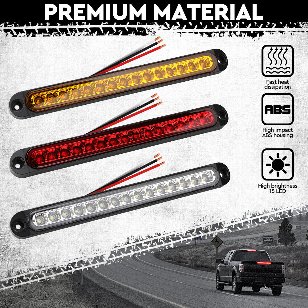 HORUSDY 6Pc 15 LED Tail Lights