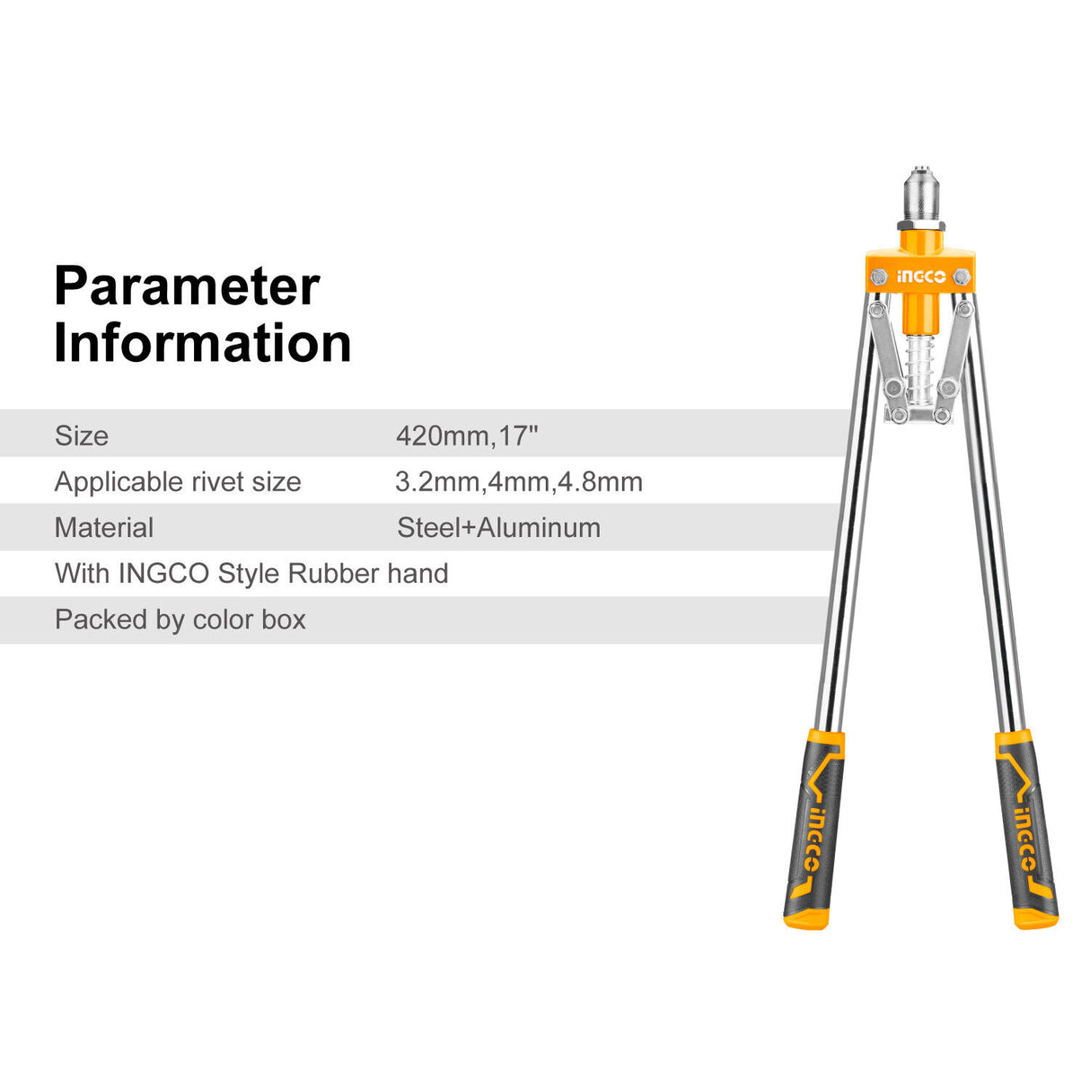 INGCO 17" Hand Riveter