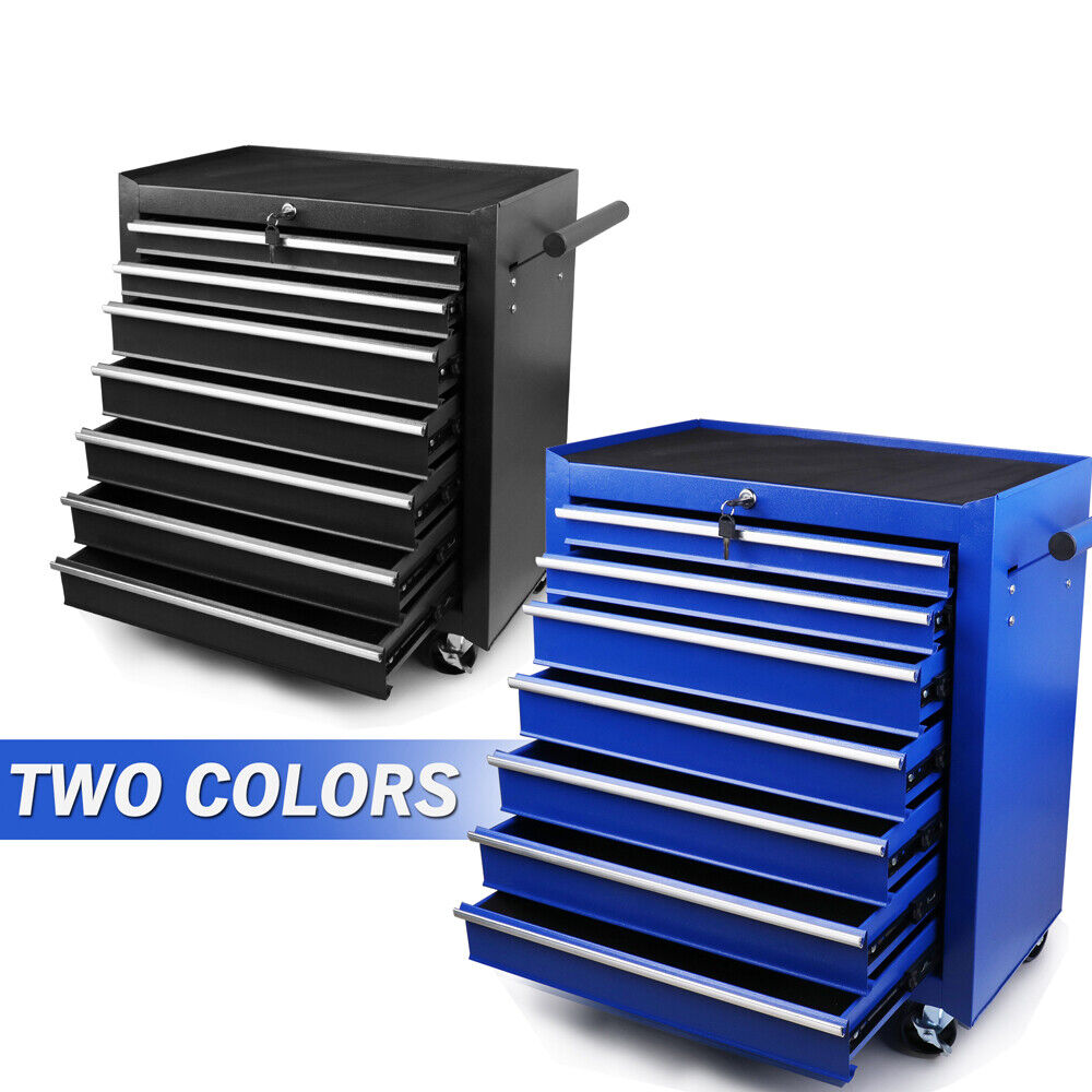 Tool Box Chest Cabinet Trolley - High-quality steel construction, ample storage, secure locks, easy mobility.