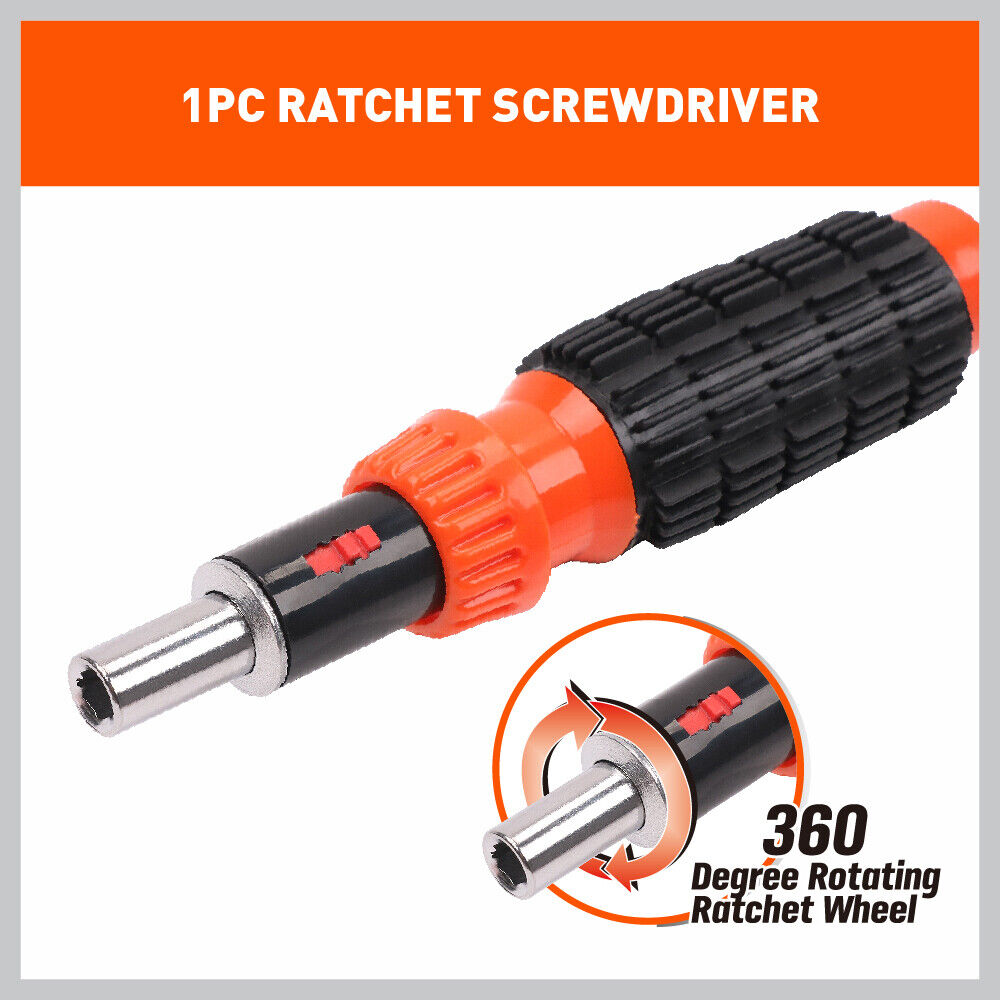 Comprehensive 83-Piece Magnetic Screwdriver Bit Set - Includes Security Bits, Ratchet Screwdriver, and Sockets for Versatile Use