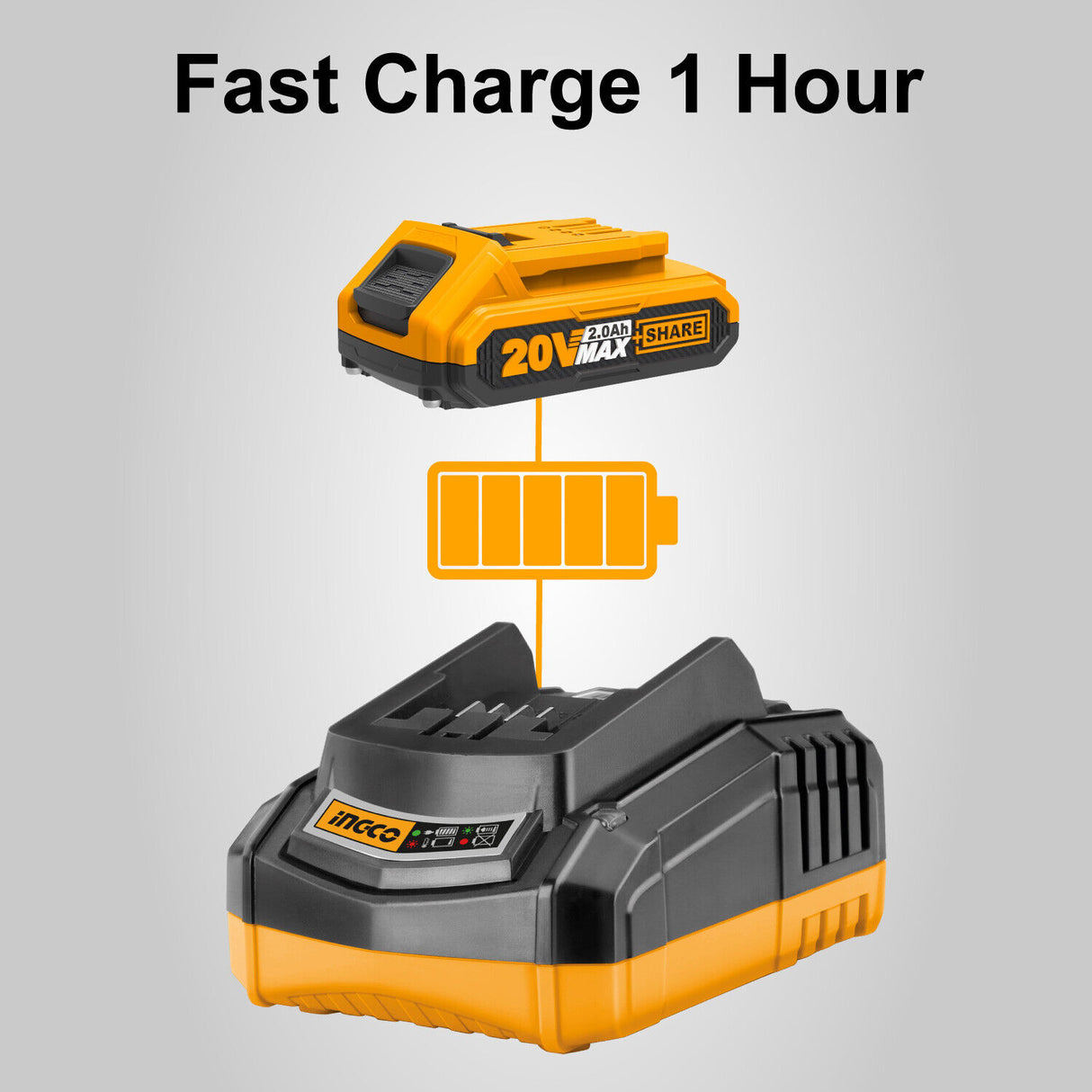 INGCO Battery Charger