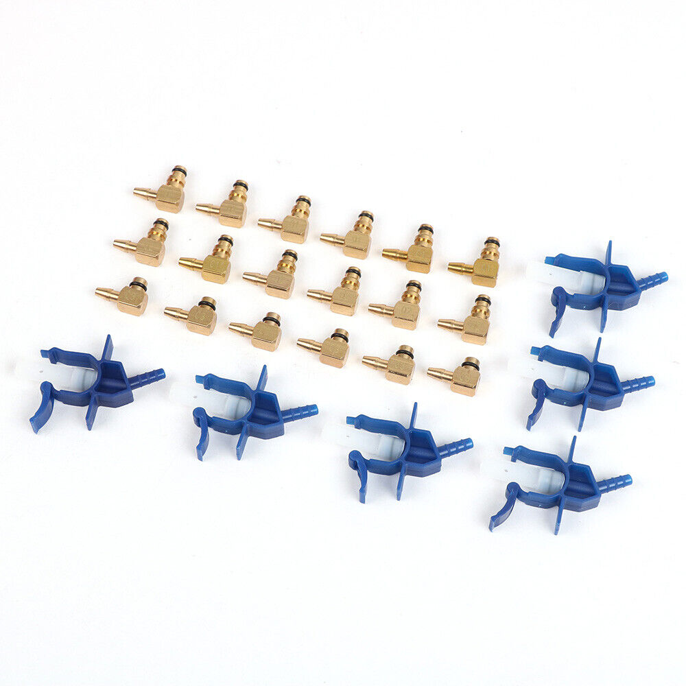 Comprehensive Diesel Injector Tester Kit - Includes Copper and Plastic Adaptors, Measuring Cups for Fuel Flow Testing