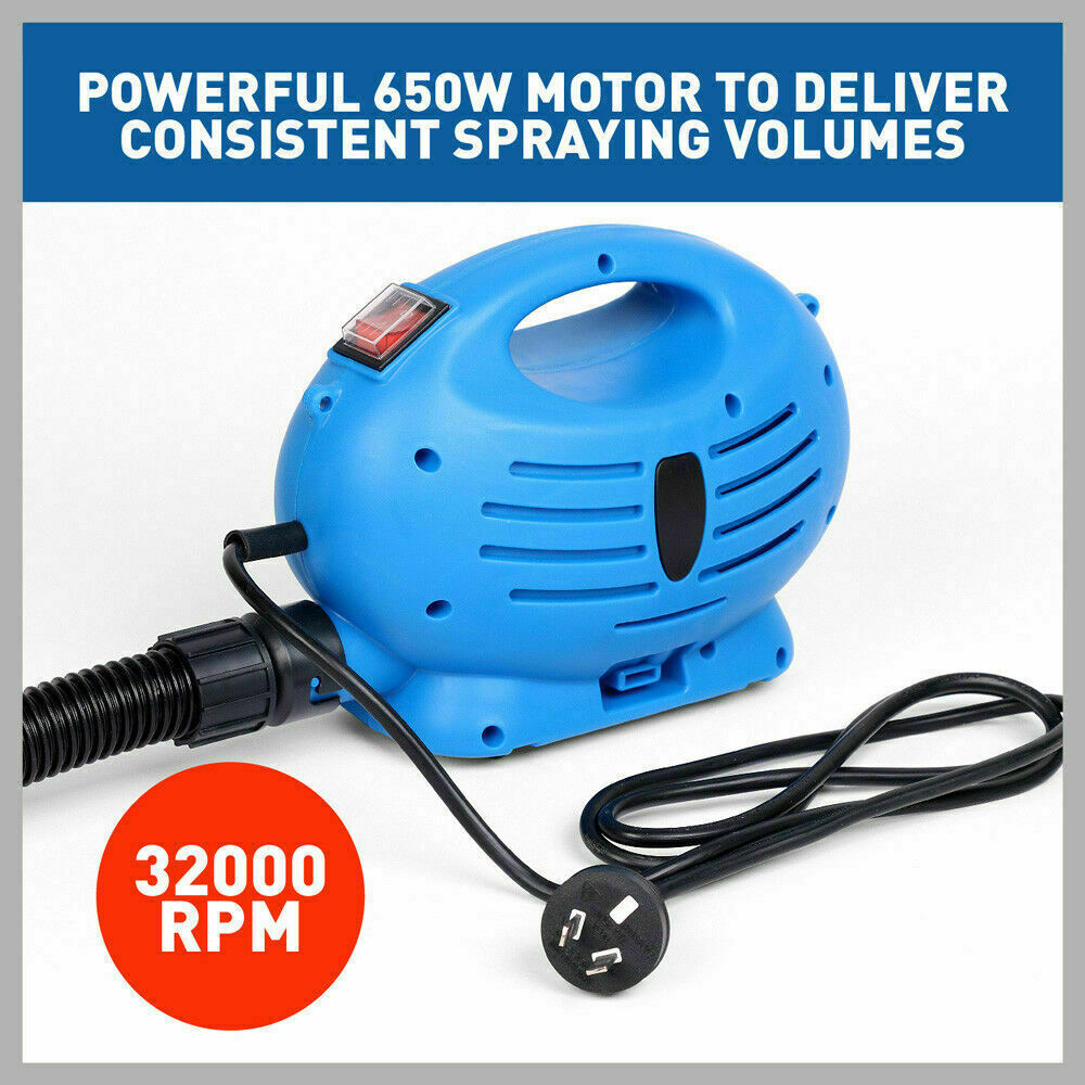 Electric Paint Sprayer Gun 650W with 800mL Container and 1.5m Flexible Hose, Ideal for DIY Projects