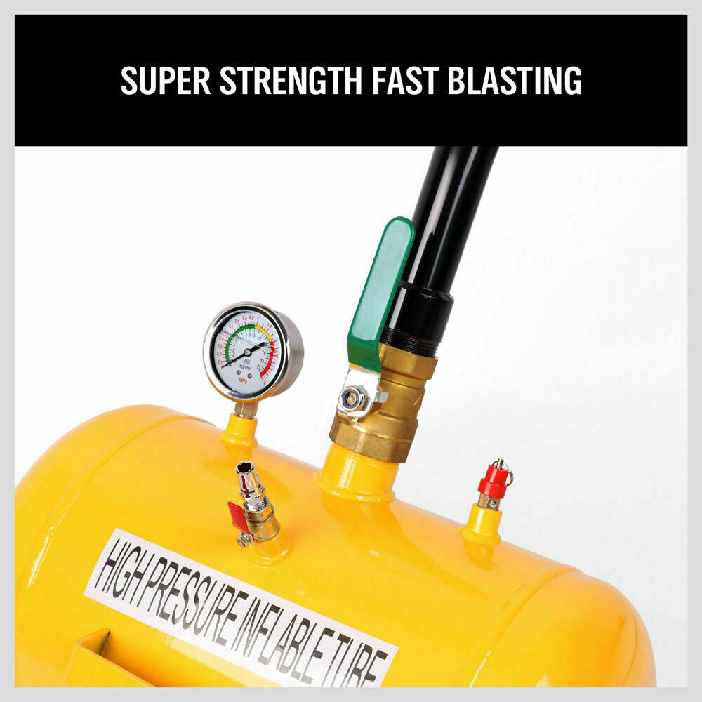 20L High Carbon Steel Bead Blaster Tyre Air Tank Inflator Seater for 4WD and Truck Tires