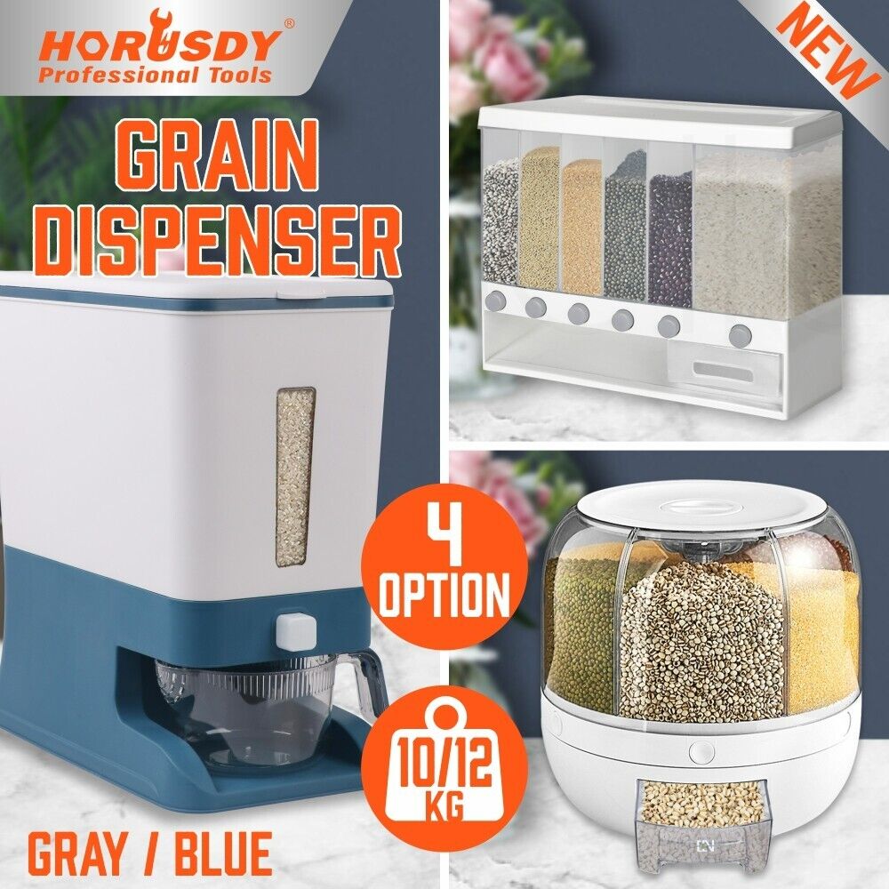 Rice Cereal Dispenser with Measuring Cup