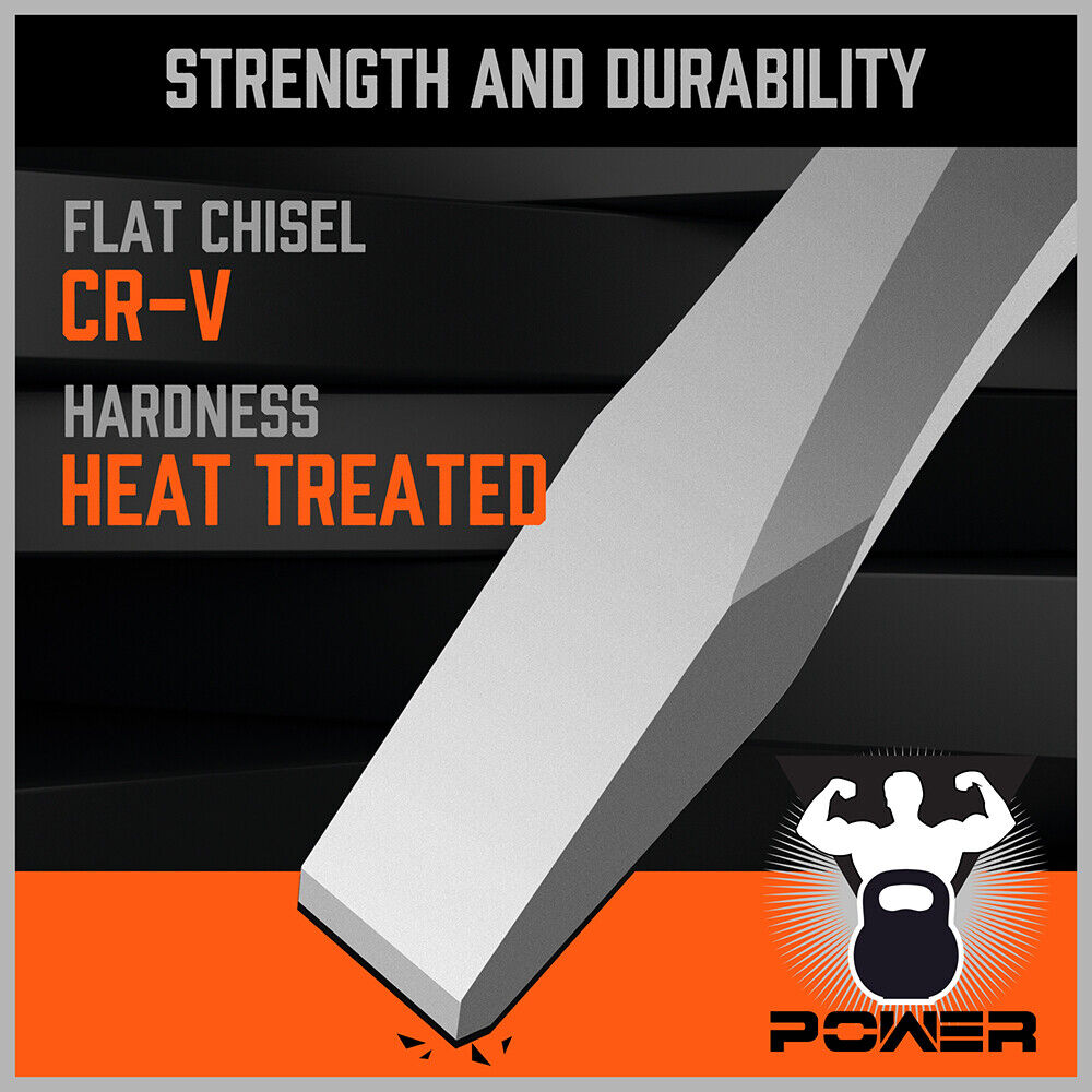 Comprehensive 28-Piece Punch and Chisel Tool Set in Chrome Vanadium Steel