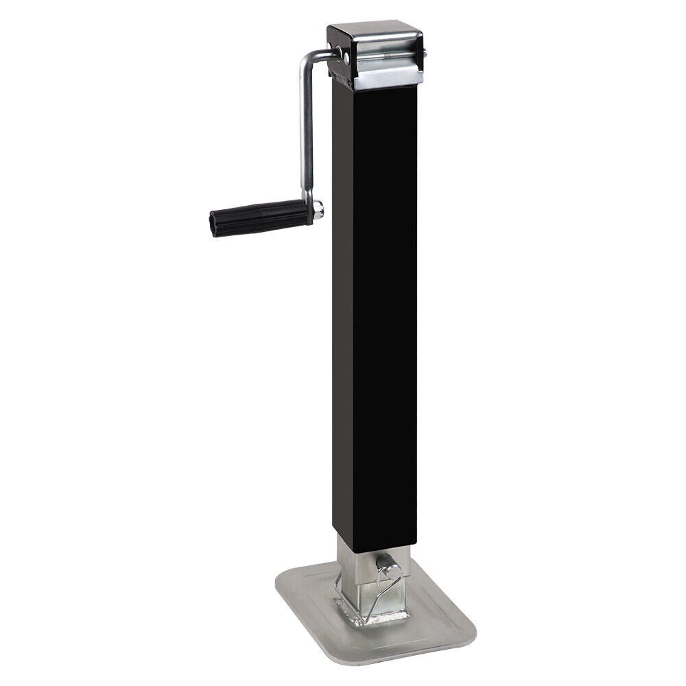 HORUSDY 7000lbs Capacity Trailer Jack Stand with Side-Wind Handle and Drop Leg Extension for Caravans
