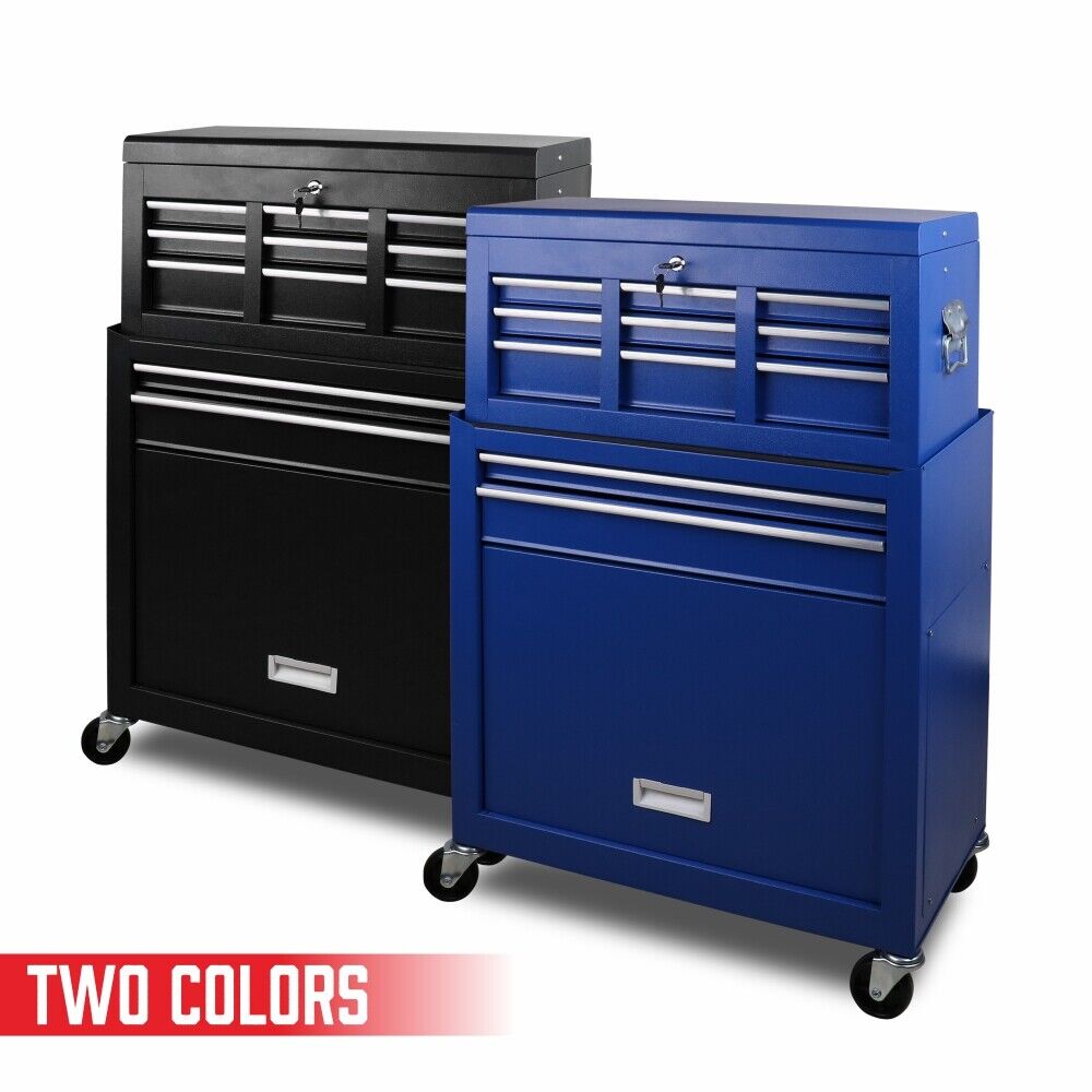 Tool Box Chest Cabinet Trolley - High-quality steel construction, ample storage, secure locks, easy mobility.