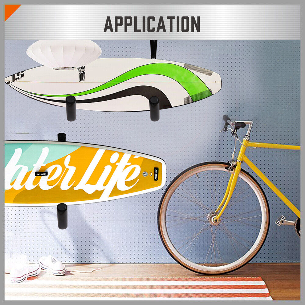 Heavy-duty wall mount hooks for garage organization