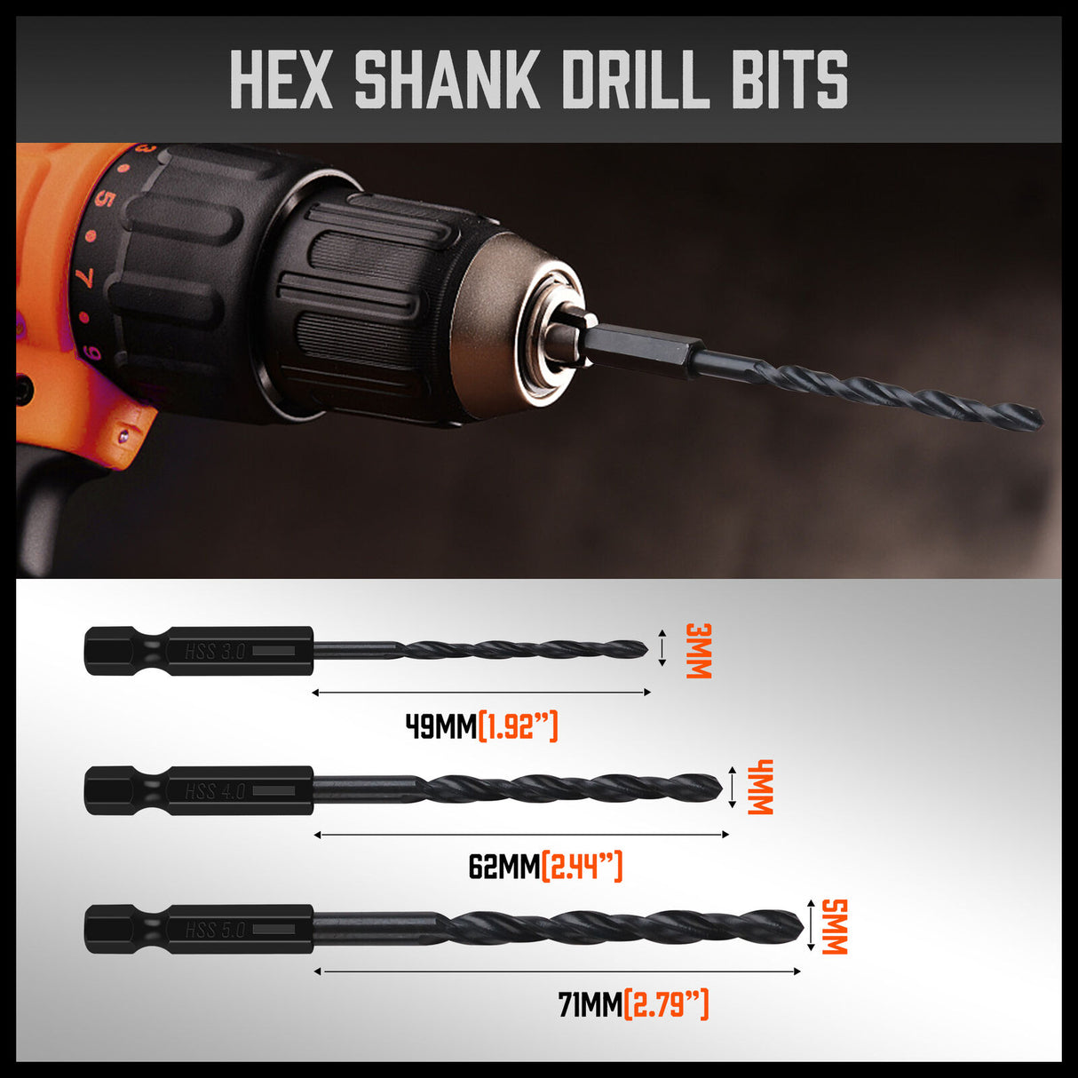 Comprehensive 26-Piece Impact Screwdriver Bit Set with Drill Bits and Magnetic Holder for Secure Fastening