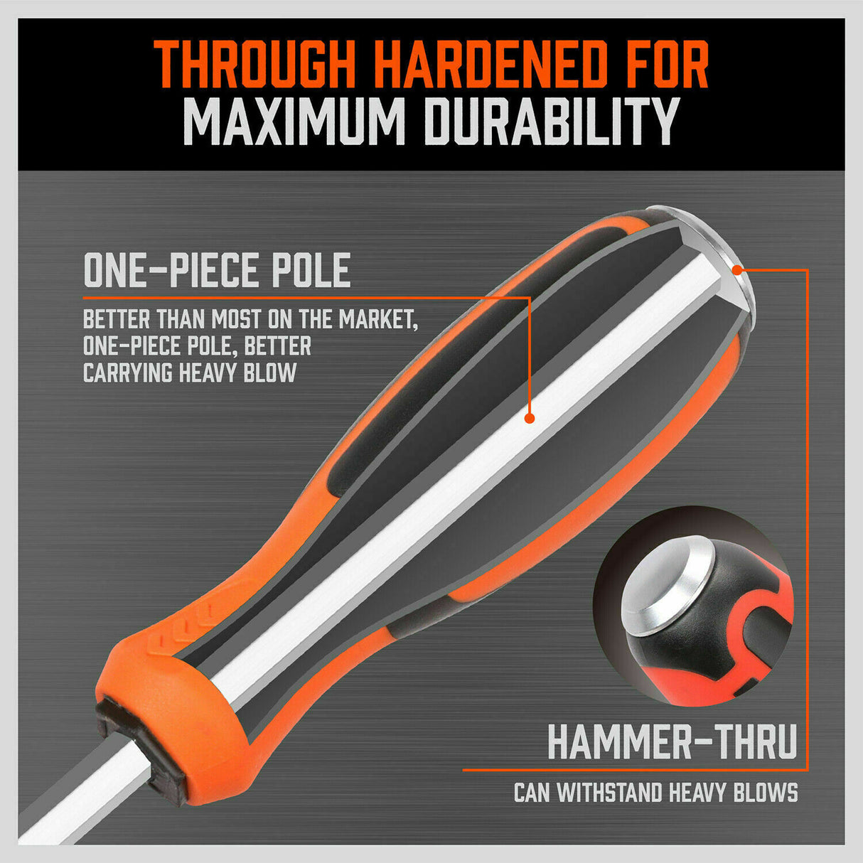 44-Piece Impact Screwdriver Set - Magnetic Hex Key and Torx Bits, high torque, color grip, durable construction.