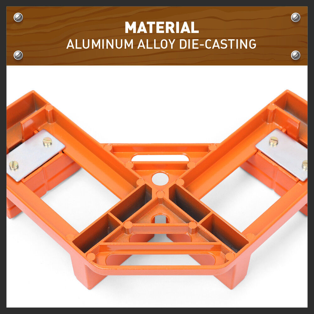 Durable 90° Degree Corner Clamp in Aluminium Alloy - Versatile for Welding, Woodworking, and DIY Projects with Quick Release Feature