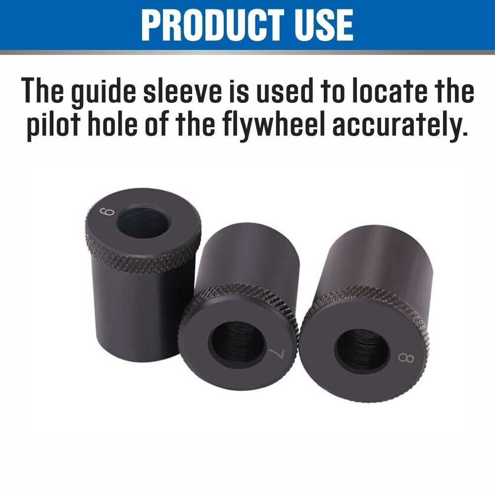 SEDY 17Pc Clutch Alignment Tool Kit with various pilot bearing and clutch plate adaptors