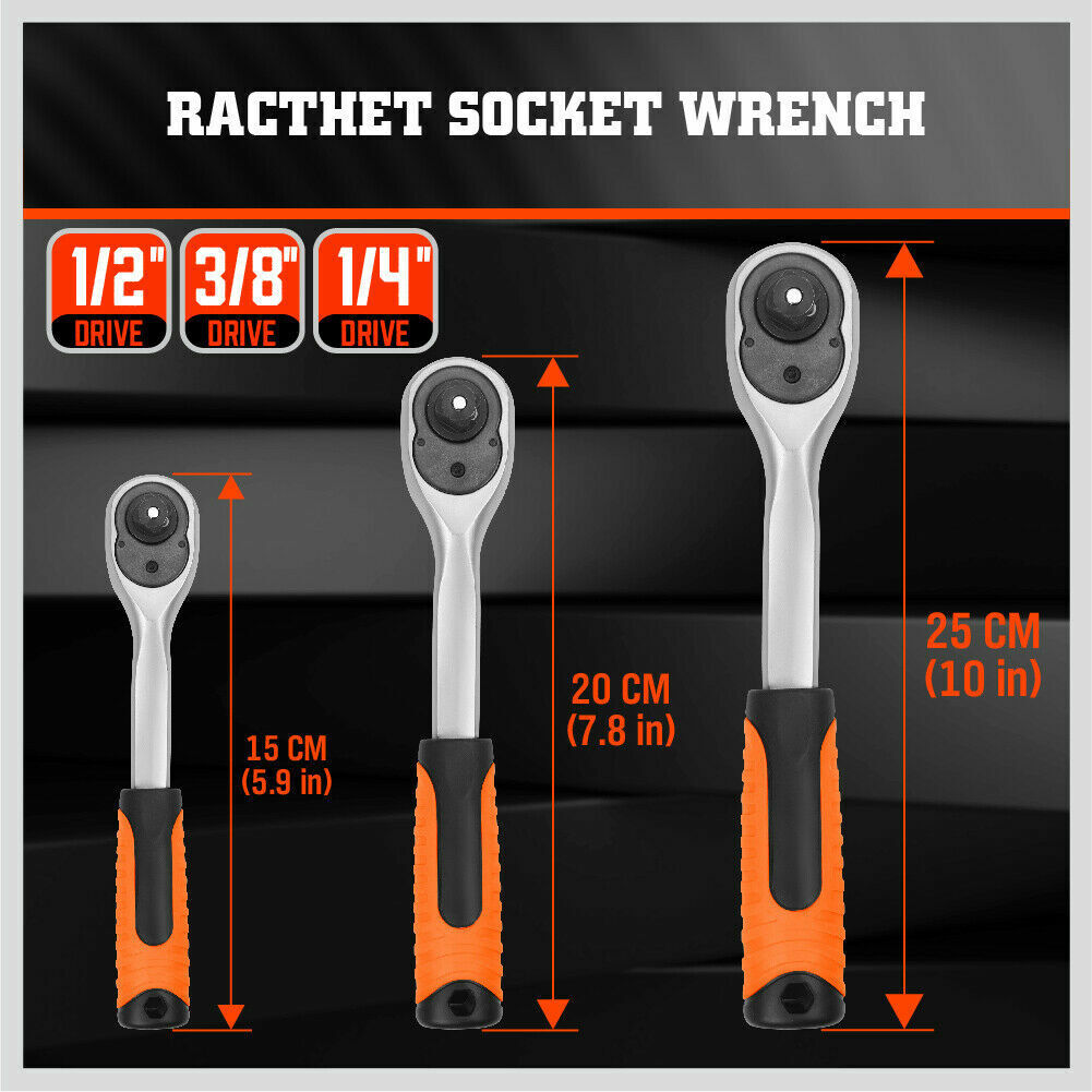 Close-Up of 72-Tooth Gear on Quick-Release Ratchet Wrench Handle