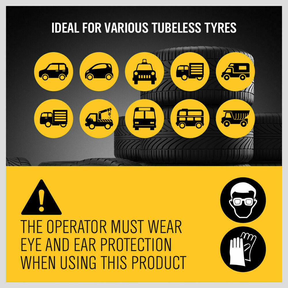 20L High Carbon Steel Bead Blaster Tyre Air Tank Inflator Seater for 4WD and Truck Tires