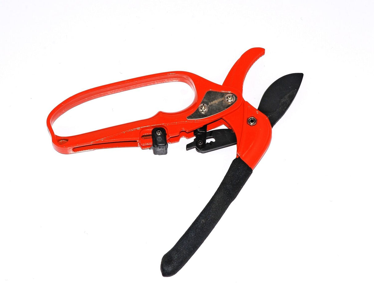 Heavy Duty Ratchet Pruning Shears with SK Steel Blade