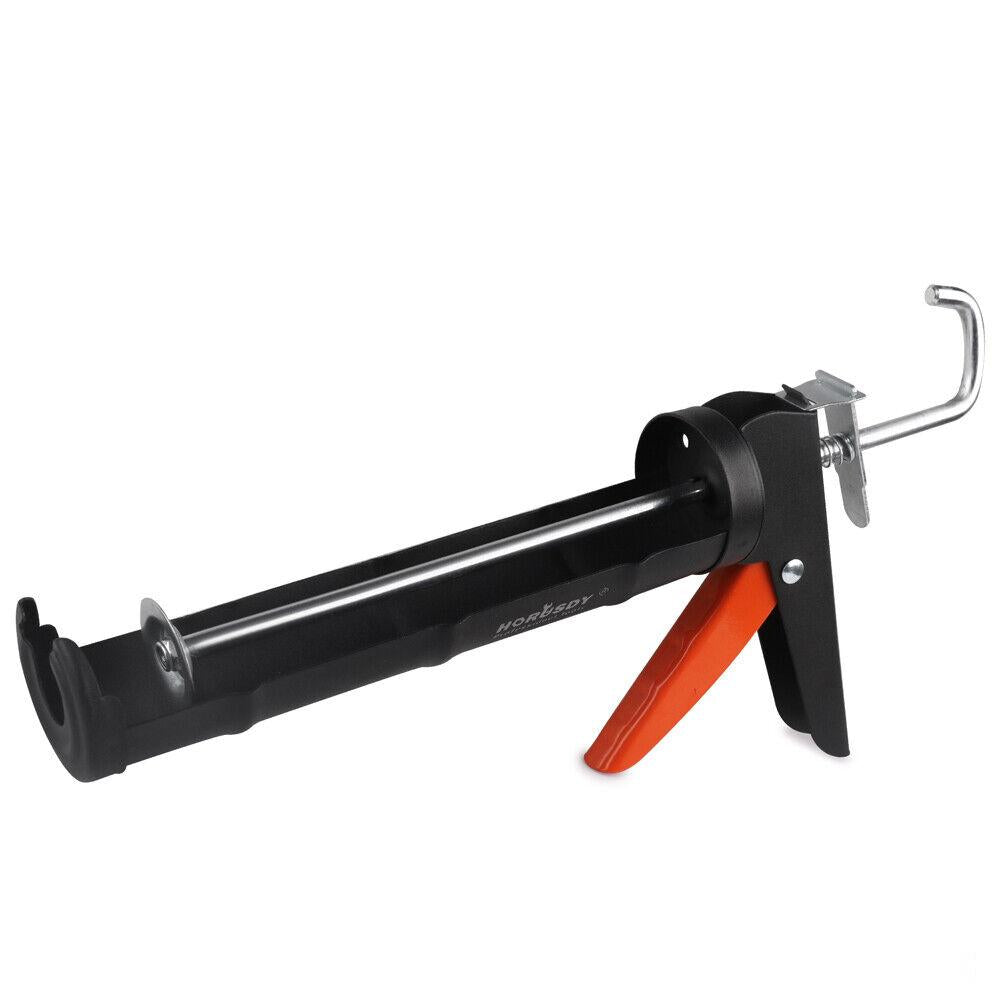 Professional Grade 9-Inch Caulking Gun - Ideal for Applying Silicone, Sealant, and Adhesive in Commercial and Industrial Settings