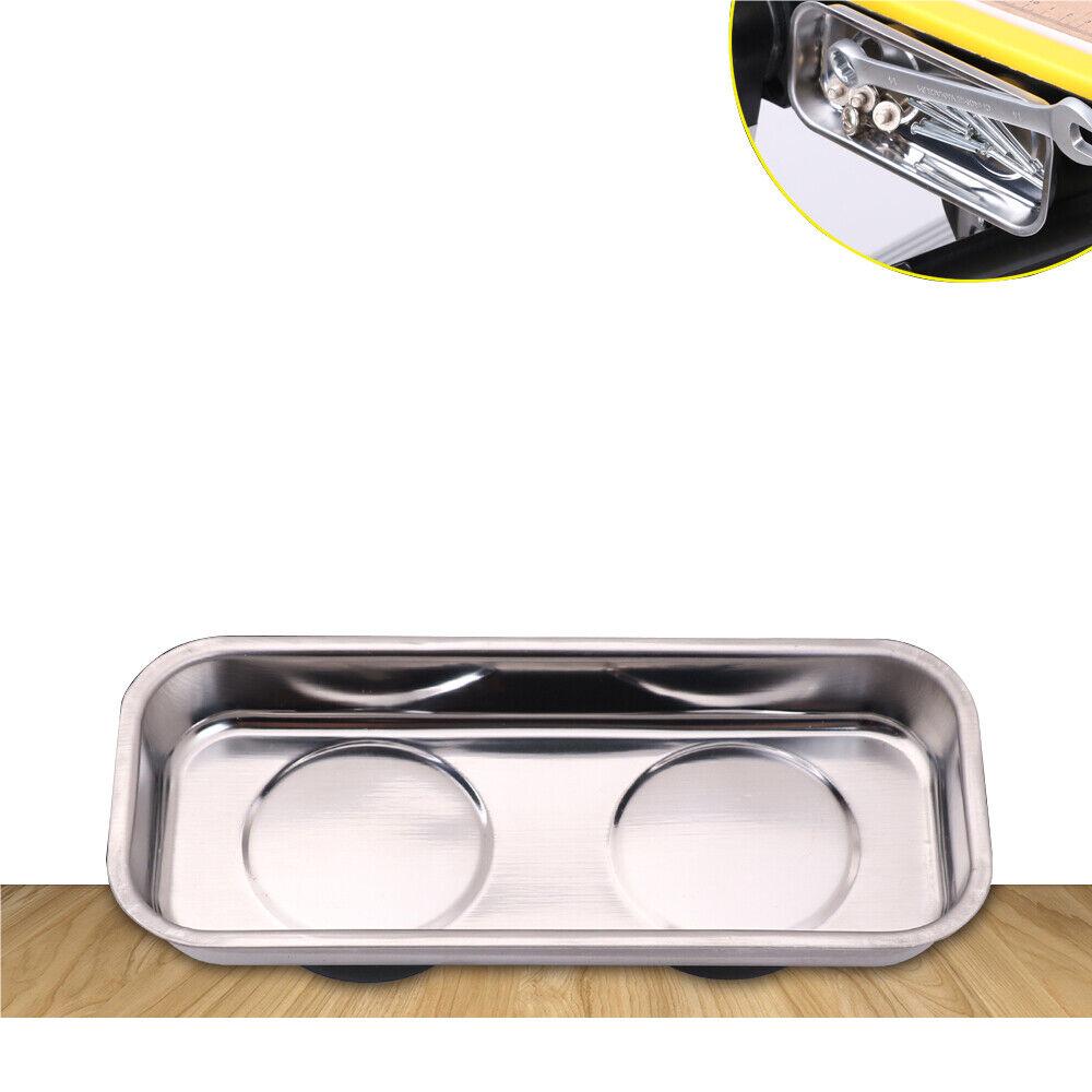 Durable and heavy-duty Red Magnetic Spanner Holder, capable of holding up to 15 wrenches. This high-quality tool organizer is equipped with 15 super strong magnets, making it ideal for organizing cluttered toolboxes and work areas. It's versatile enough to hold other tools that can be attracted by magnets, offering a neat and efficient storage solution