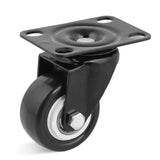 40mm and 50mm swivel caster wheels with brake and non-brake for furniture carts workbenches and storage trolleys