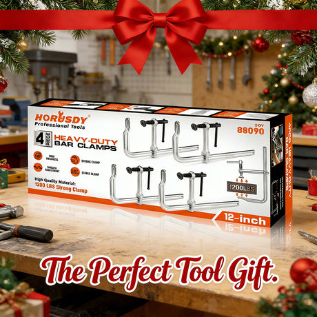 heavy duty bar clamps set with 1200 lbs clamping force for woodworking and metal welding