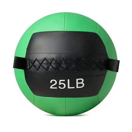 70LB wall ball set with 10, 15, 20 and 25 lb soft medicine balls for core workouts, strength training and home gym exercise