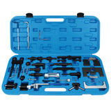 diesel engine timing tool kit for VW Audi Skoda Seat 34pcs TDI timing locking tools camshaft crankshaft alignment set with case