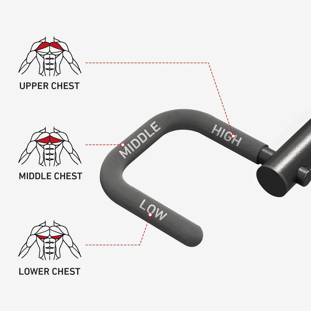 Plate Loaded Chest Press Machine, Adjustable Incline Flat Bench Press, Iso-Lateral Strength Trainer, 600lbs Capacity Home Gym