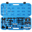 diesel engine timing tool kit for VW Audi Skoda Seat 34pcs TDI timing locking tools camshaft crankshaft alignment set with case